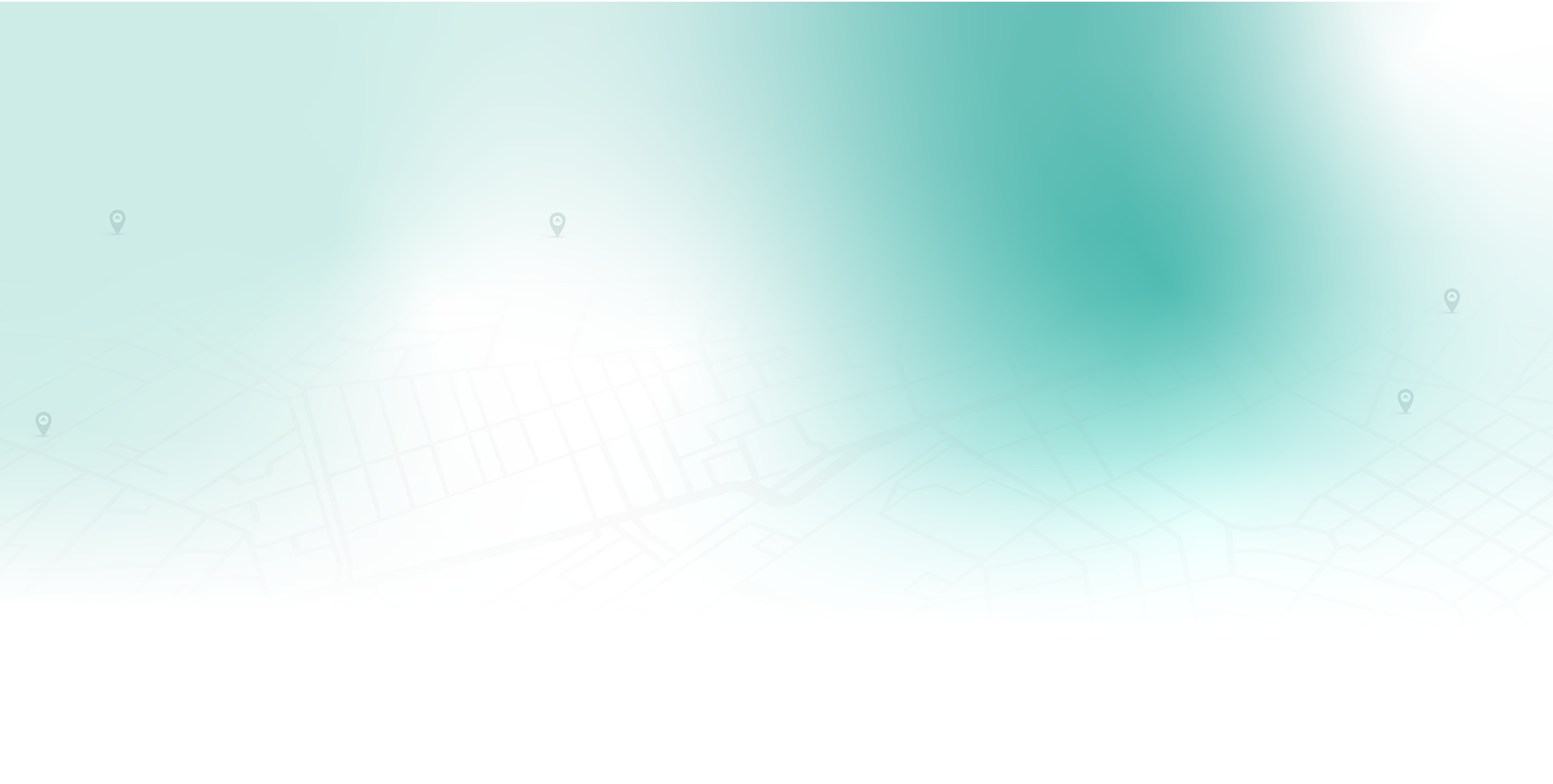 3D illustration of LodgeLink workforce travel platform with hotel search and booking map.