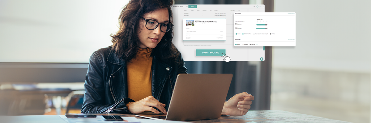 A person submitting a booking with LodgeLink. 
