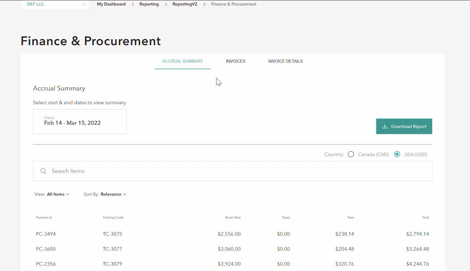 Finance & Procurement Finance & Procurement