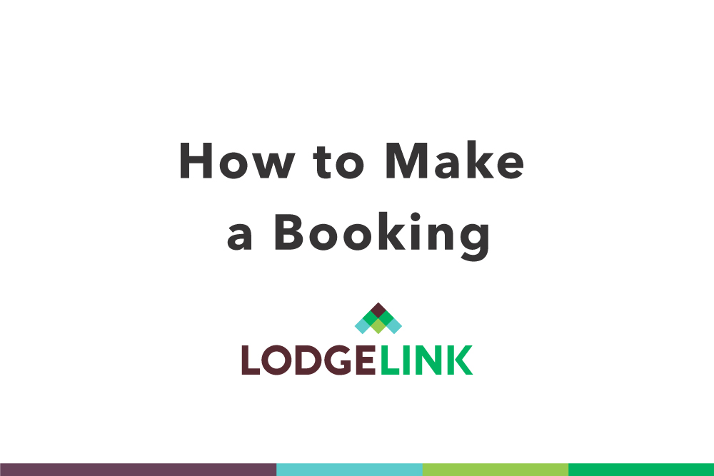 A white background with black text showing how to make a booking 