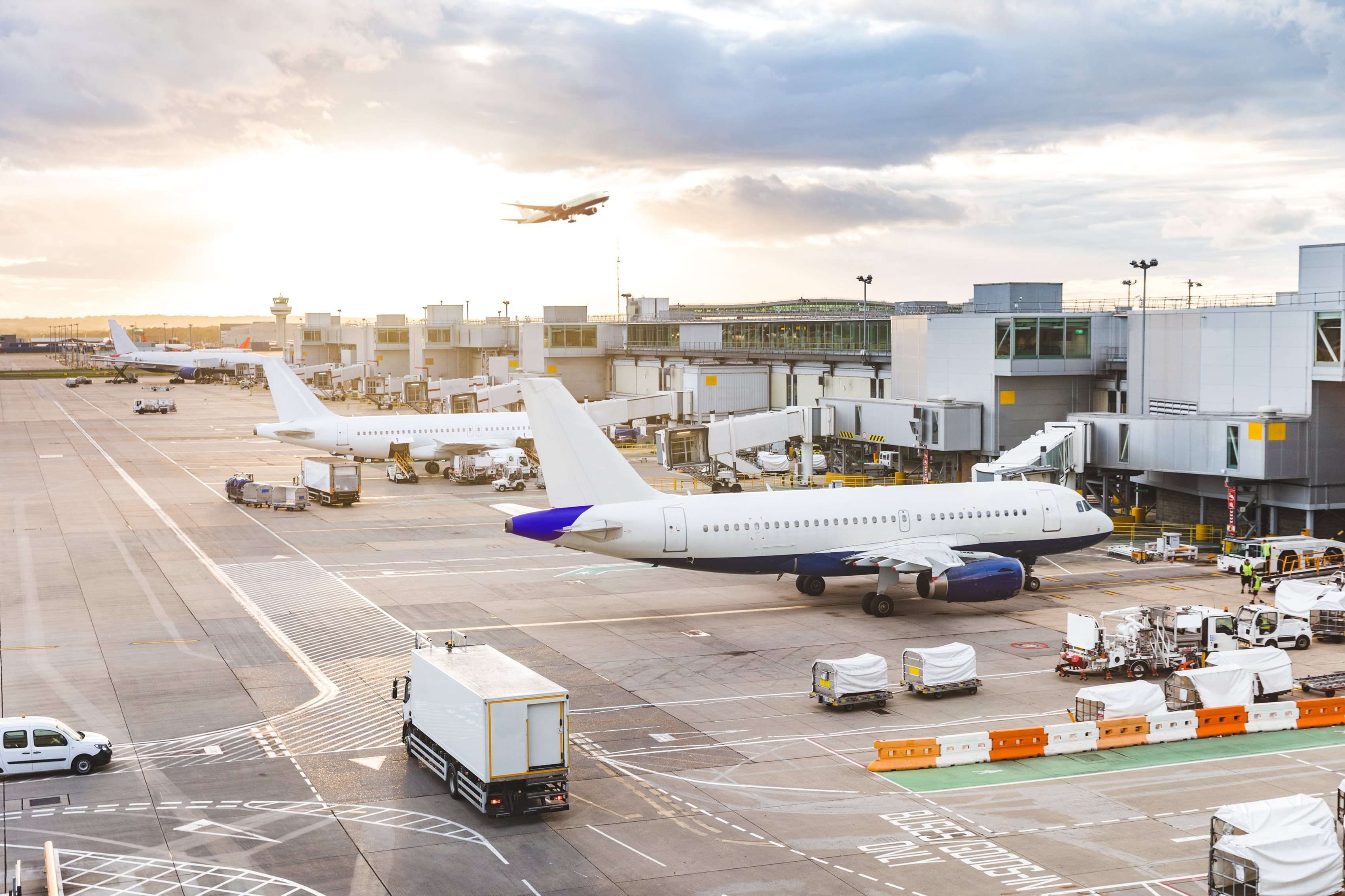 An airport. 